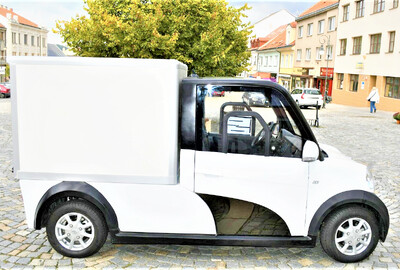 Boskovice: Údržba ve městě využívá elektrické vozidlo