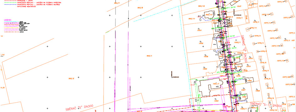 Celkový situační výkres Celkový situační výkres