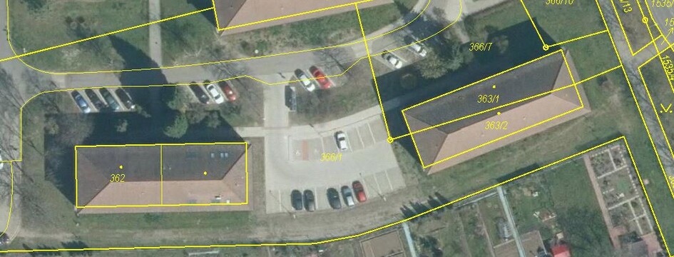 Parkoviště Ostrovní Parkoviště Ostrovní