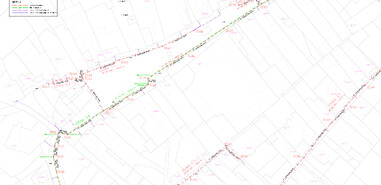 Situace Brocno katastr. mapa 2. část Situace Brocno katastr. mapa 2. část