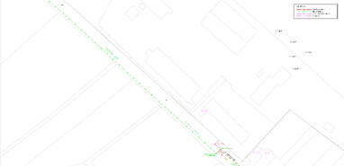 Situace Brocno katastr. mapa 4. část Situace Brocno katastr. mapa 4. část