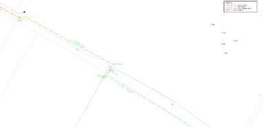 Situace Brocno katastr. mapa 5. část Situace Brocno katastr. mapa 5. část