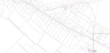 Situace Chcebuz katastr. mapa 1. část Situace Chcebuz katastr. mapa 1. část