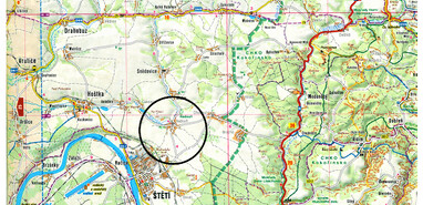 Situace Radouň Situace Radouň