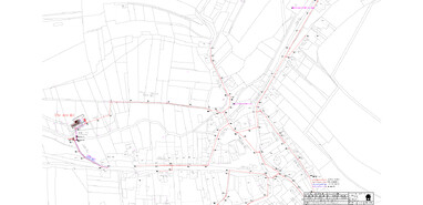Situace Radouň katastr. mapa 2. část Situace Radouň katastr. mapa 2. část